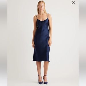 Quince- 100% Washable Silk Slip Dress size small